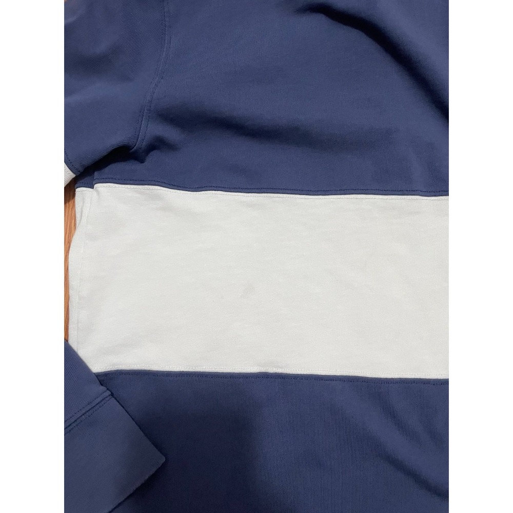 Vineyard Vines Rugby Shirt Mens Small Colorblock Navy White Whale Logo - Picture 10 of 10